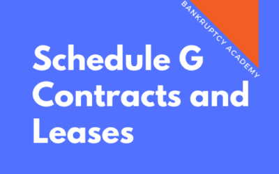 BK 106: Schedule G – Executory Contracts and Unexpired Leases