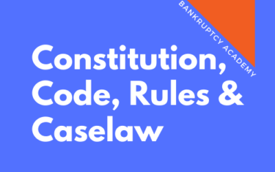 BK 116: Constitution, Statutes, Rules and Caselaw