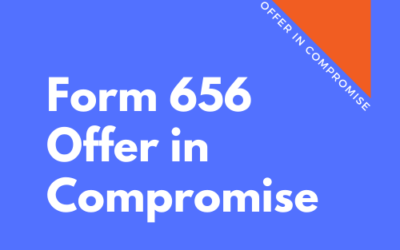 OIC 113: Form 656, Offer in Compromise