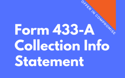 OIC 114: Form 433-A (OIC): Collection Information Statement – Individuals